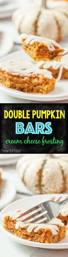 Double Pumpkin Bars
