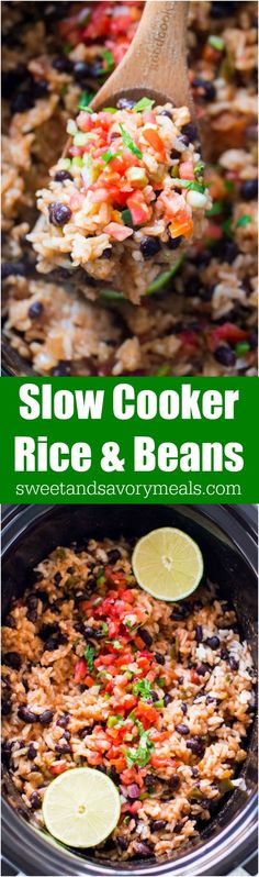Slow Cooker Rice and