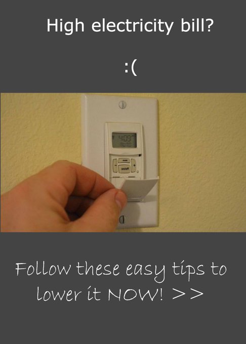 10 DIY Ways to Reduced Your Electric Bill