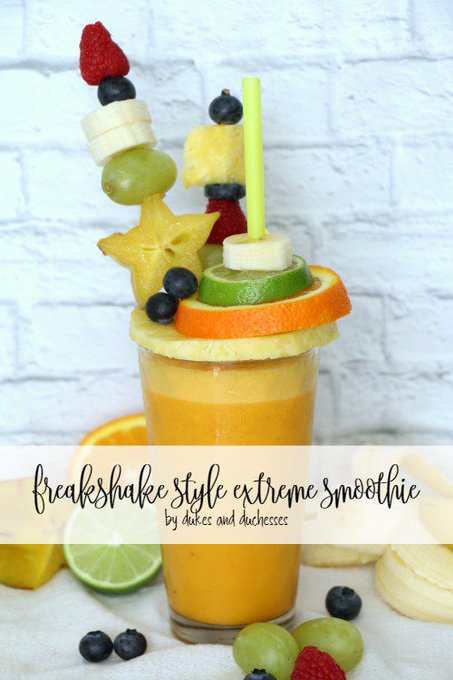 Whip up a delicious freakshake style extreme smoothie! Whip up a delicious freakshake style extreme smoothie!